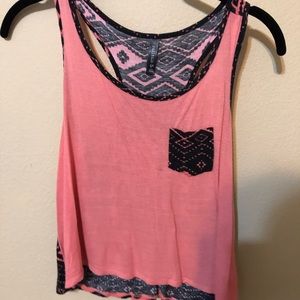 fun and bright razorback tank